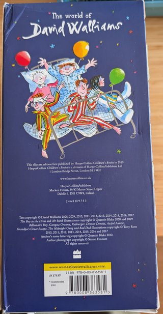 David Walliams: Mega-Massive Box Set 10+2 Libros