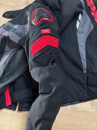 Chaqueta Spidi H2OUT Warrior + Protecto Espalda L2
