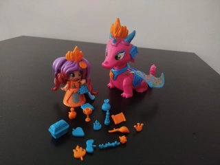 Pin y Pon Reina y Dragón con Accesorios