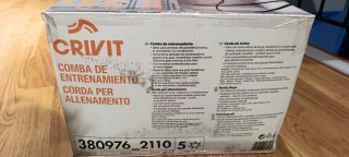 Cuerda de entrenamiento CrossFit ORVITT 10m