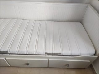 Diván Ikea Hemnes Blanco