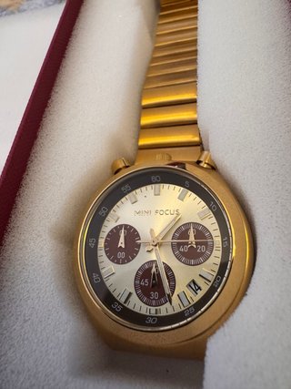 Reloj MINI FOCUS Bullhead Dorado