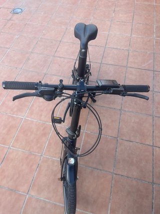 Bicicleta Eléctrica Plegable Onemile Azul