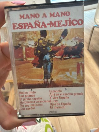 Cinta de Cassette Mano a Mano España-Mejico