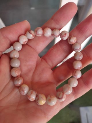 Pulsera Rodocrosita Natural -Piedra Natural