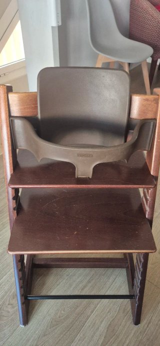 Silla Stokke Trona Madera Marrón