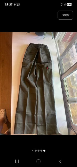 2 Pantalones de trabajo Velilla Talla XS/34