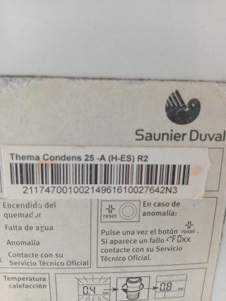 Caldera Saunier Duval - Buen estado