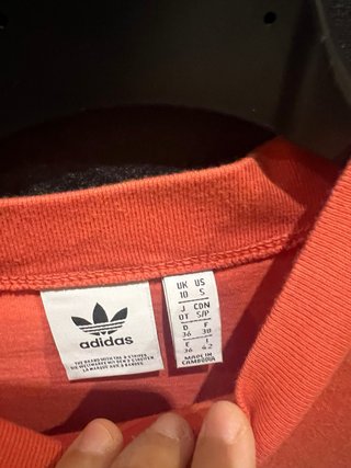 Vestitino Adidas Arancione Taglia S