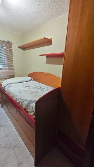 Dormitorio completo juvenil madera maciza