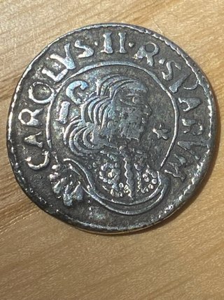 Raro 1 REALE d’Argento 1699 zecca di Cagliari -SPL