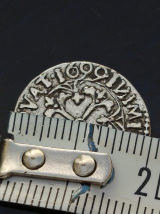 Raro 1 REALE d’Argento 1699 zecca di Cagliari -SPL