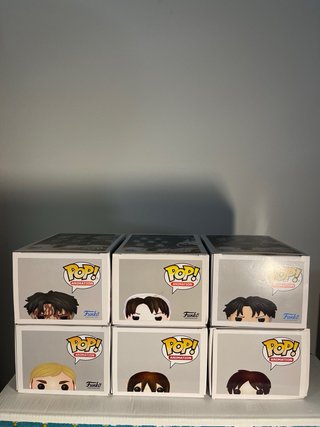 Lotto Funko Pop Attack on Titan