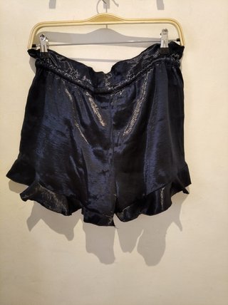 Shorts paperbag negros Mango nuevos talla M
