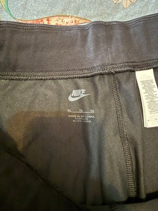 Nike Leggings Cortos Mujer Negro