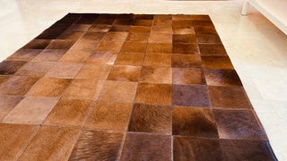 Alfombra piel de vaca unica 120x180cm (D26)
