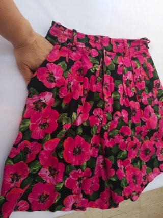 Shorts florales ZARA mujer