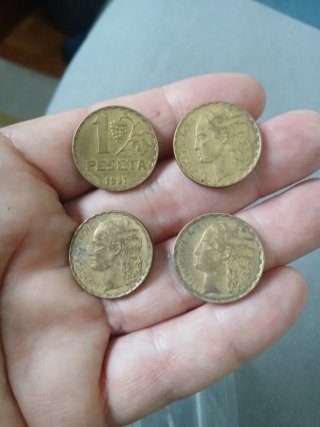 4 Pesetas 1937 República Española