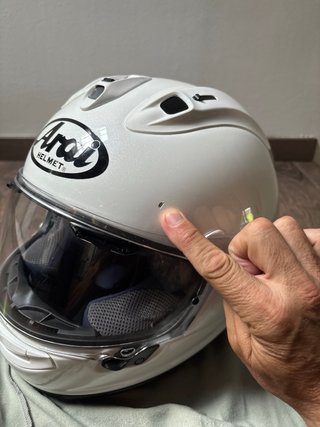 Casco Arai RX-7V EVO Diamont White 2025