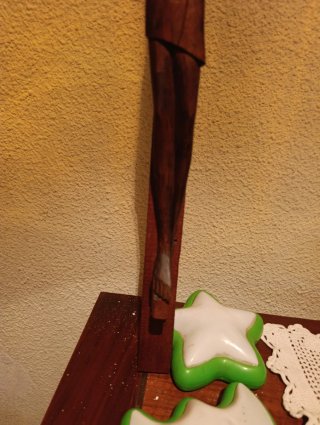 Crucifijo Madera Arte Africano