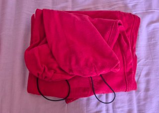 Pantalones de baile rojos