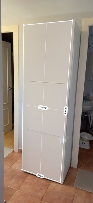 Armario PLATSA Blanco 3 Puertas