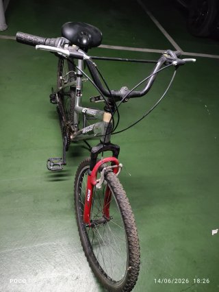 Bicicleta adulto puesta a punto
