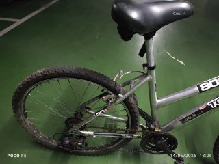 Bicicleta adulto puesta a punto