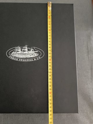 Caja Almacenamiento Madera y Cartón Negra