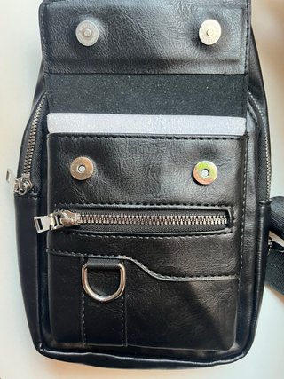 Bolso bandolera Weiwier negro