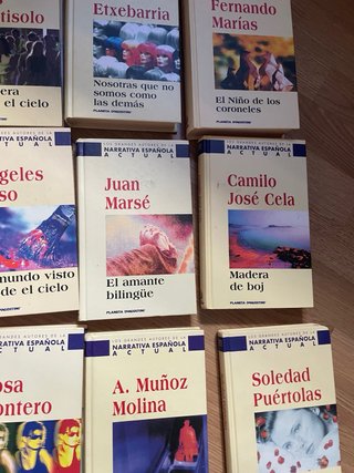 Coleccion grandes autores de la narrativa española