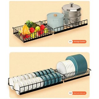Escurridor de platos extensible sobre fregadero