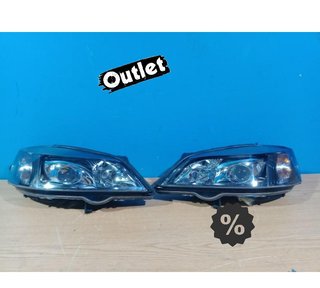 ML FAROS OPEL ASTRA G 97-04 LUPA FONDO NEGRO R144997C2