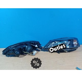 ML FAROS OPEL ASTRA G 97-04 LUPA FONDO NEGRO R144997C2