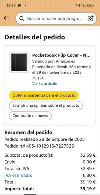 E-reader Inkpad eo color 10,3" + custodia + pennino