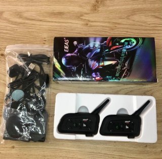 2 Intercomunicadores Moto EJEAS V6 Pro