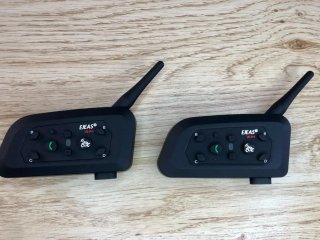 2 Intercomunicadores Moto EJEAS V6 Pro