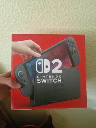 Nintendo Switch Negra 2 + Funda + Juego Incluido
