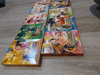 🇪🇦Lote 9 Cajas Dragon Ball JCC Vacías