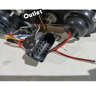 ML FAROS VOLKSWAGEN VW GOLF 4 OJOS ANGEL LED LOOK R32 FONDO