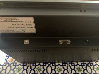 Monitor ALPHA DISPLAY 17 Nero