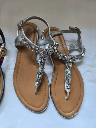 Sandalias. Lote 4 pares