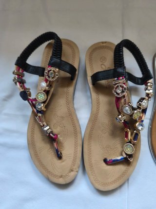 Sandalias. Lote 4 pares