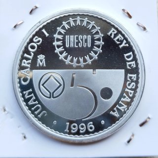Moneda Plata PROOF Palenque 2000 ptas 1996
