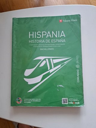 Hispania, historia de España 2 bachillerato