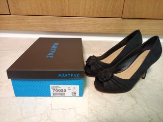 Zapatos de tacón Marypaz negros talla 39
