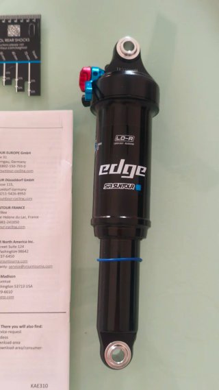 🆕 Amortiguador Suntour Edge 210x55
