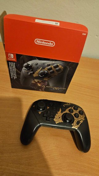 Mando Nintendo Switch Pro Monster Hunter Rise