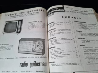 Radio Antigua libro Electrónica 1963