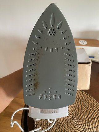 Plancha de vapor azul